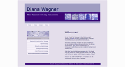 Desktop Screenshot of dianawagner.ch